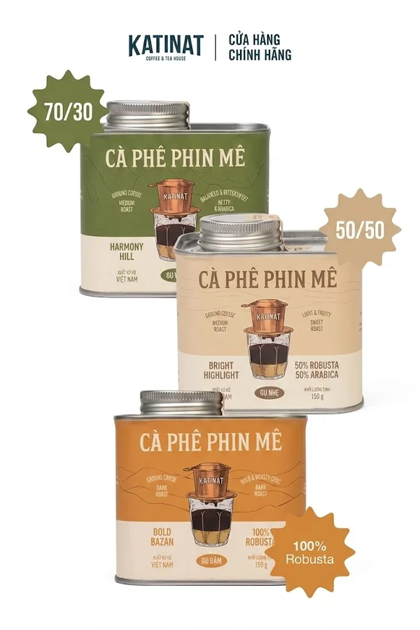 Combo 3 Hộp Cà Phê KATINAT