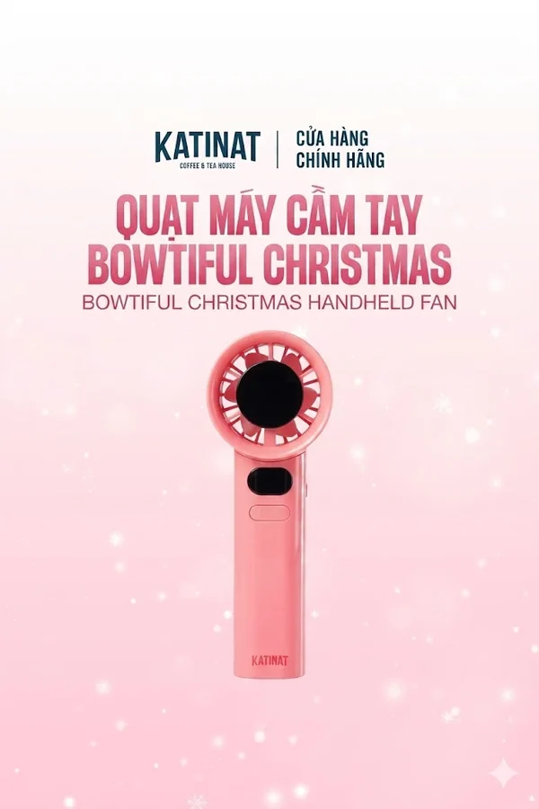 Quạt Máy Cầm Tay Bowtiful